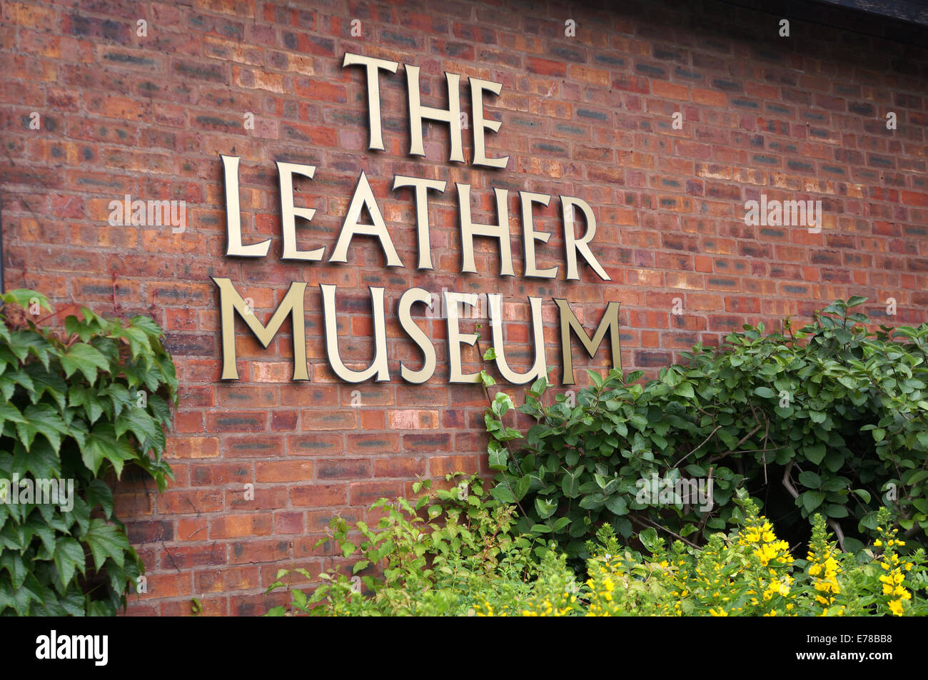 walsall leather museum Stock Photo