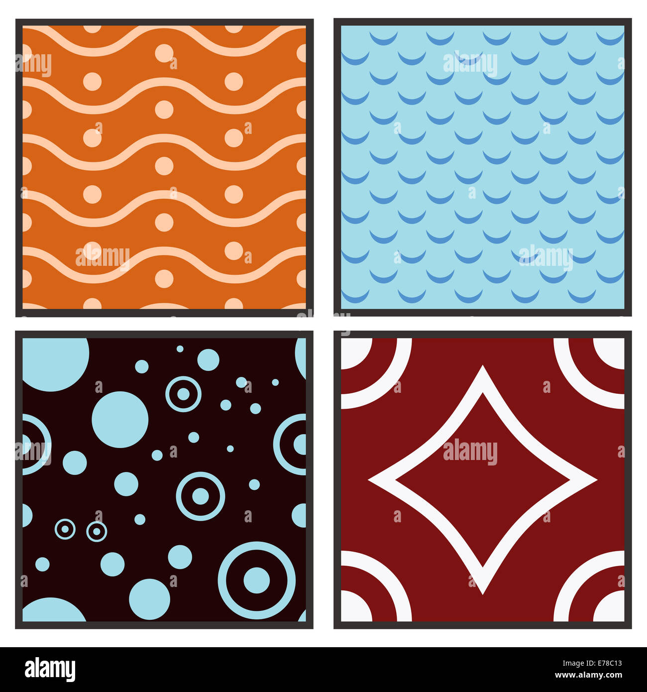 Abstract seamless pattern Stock Photo