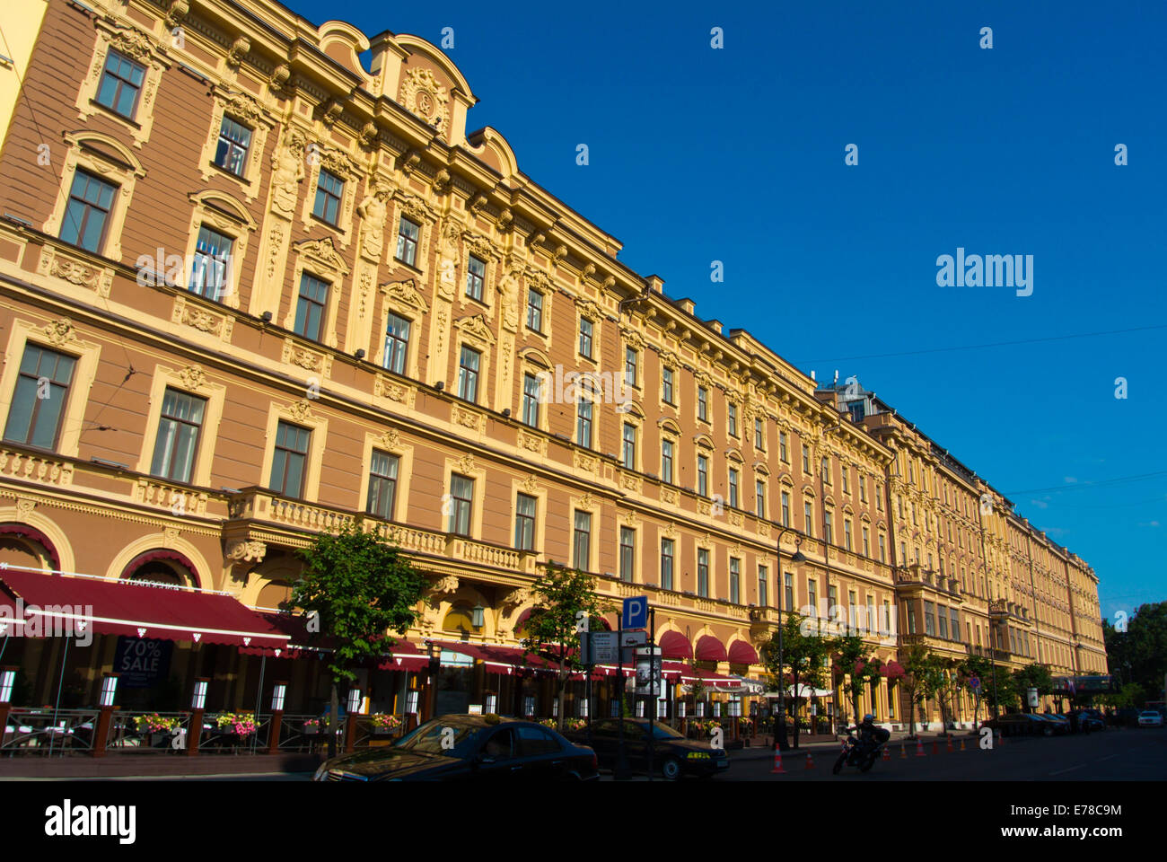 Grand Hotel Europa, central Saint Petersburg, Russia, Europe Stock Photo