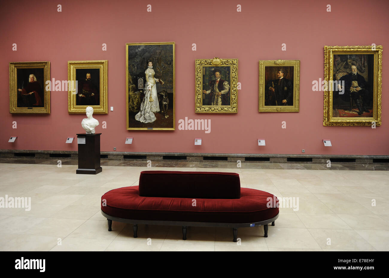 Poland. Krakow. The National Museum. Inside Stock Photo - Alamy