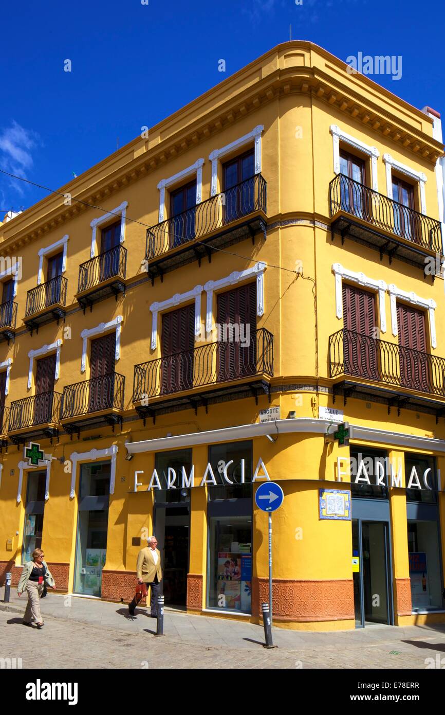 Seville old town balcony hi-res stock photography and images - Alamy