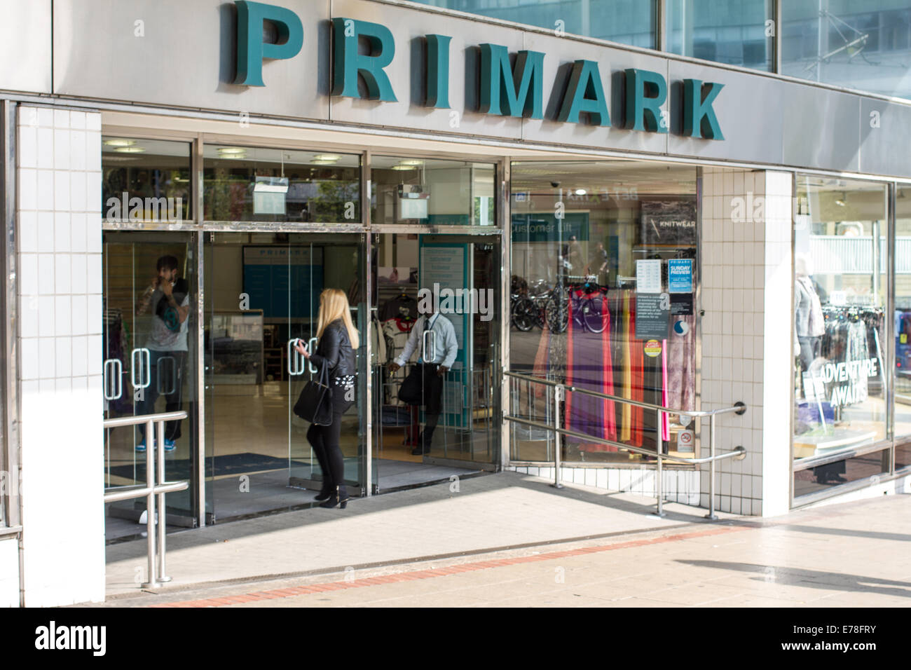 Primark discount clothing store in Sheffield England UK Stock Photo Alamy