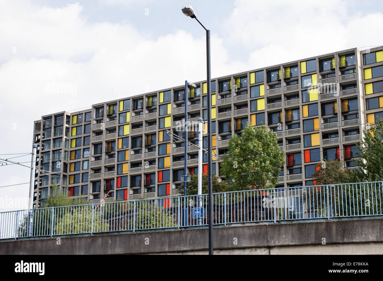 Park Hill flats, Grade II* listed brutalist council housing estate in