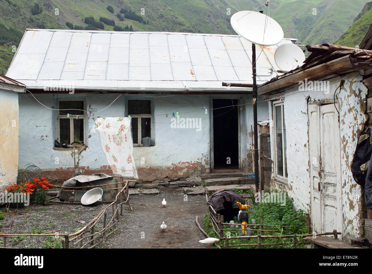 SNO, JULY 1, 2014 Characteristic homes in the Caucasian