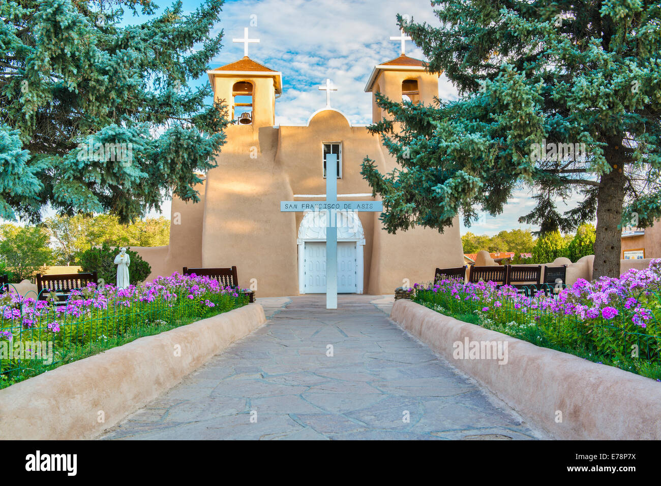 Saint Francis of Assisi Catholic church; Rancho de Taos, New Mexico
