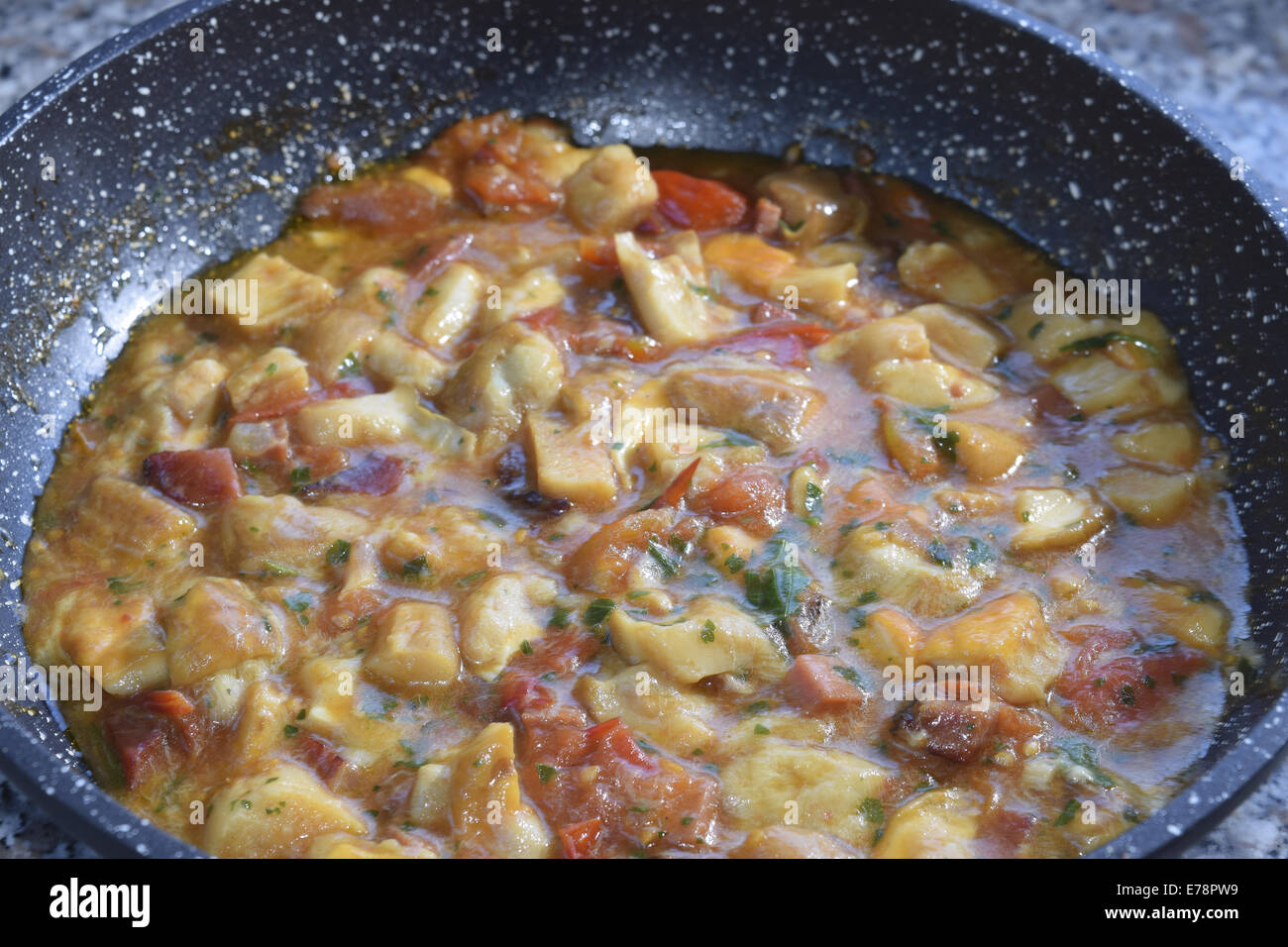 Typical Italian recipe sauce with porcini mushrooms Stock Photo Alamy
