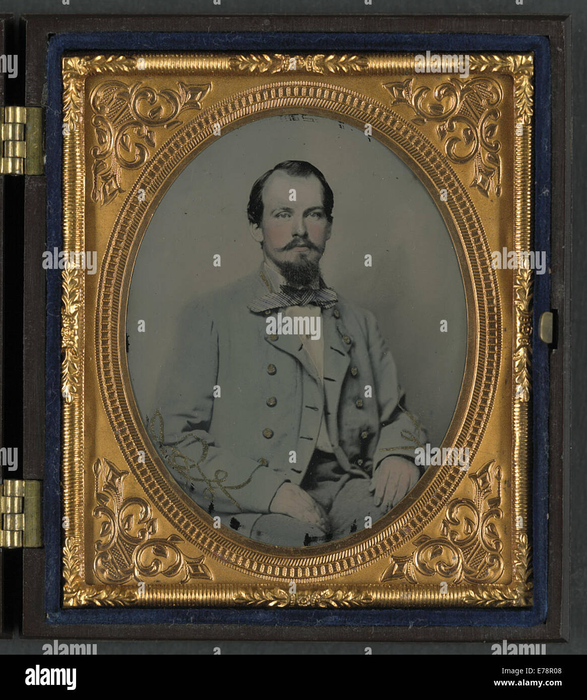 This historical image captures Captain James HM Neblett, a notable ...