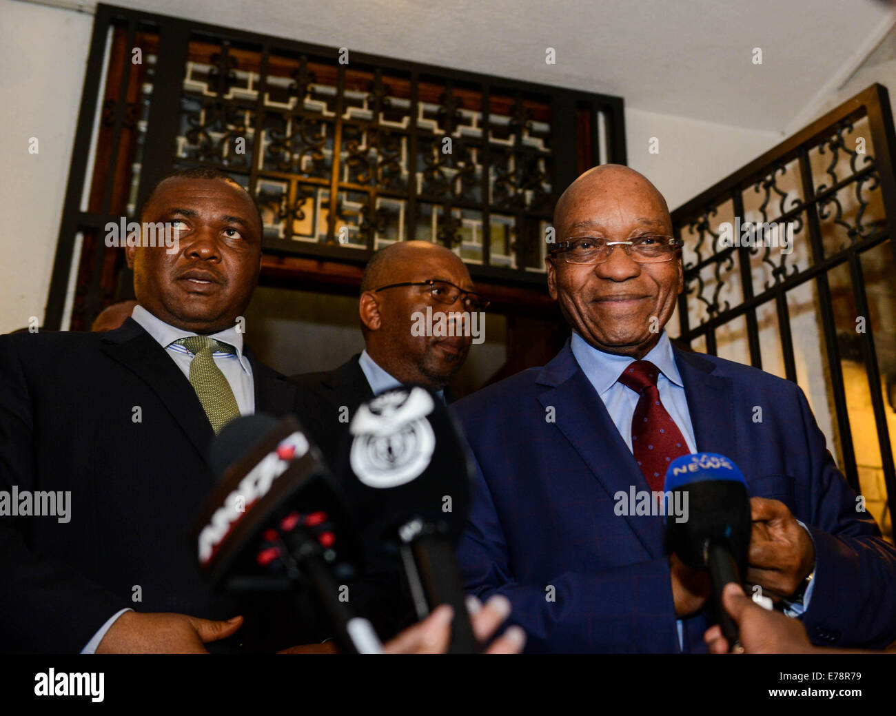 Maseru, Lesotho. 9th Sep, 2014. Lesotho's Deputy Prime Minister
