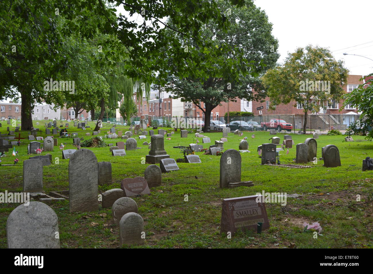 At Palmer Cemetery, aka Kensington Burial Ground, in Fishtown