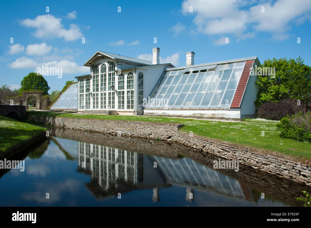 Greenhouse, Palmse Manor, Lahemaa National Park, Estonia, Baltic States Stock Photo Alamy
