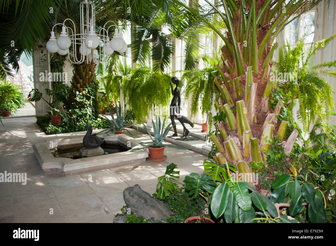 Greenhouse, Palmse Manor, Lahemaa National Park, Estonia, Baltic States Stock Photo Alamy