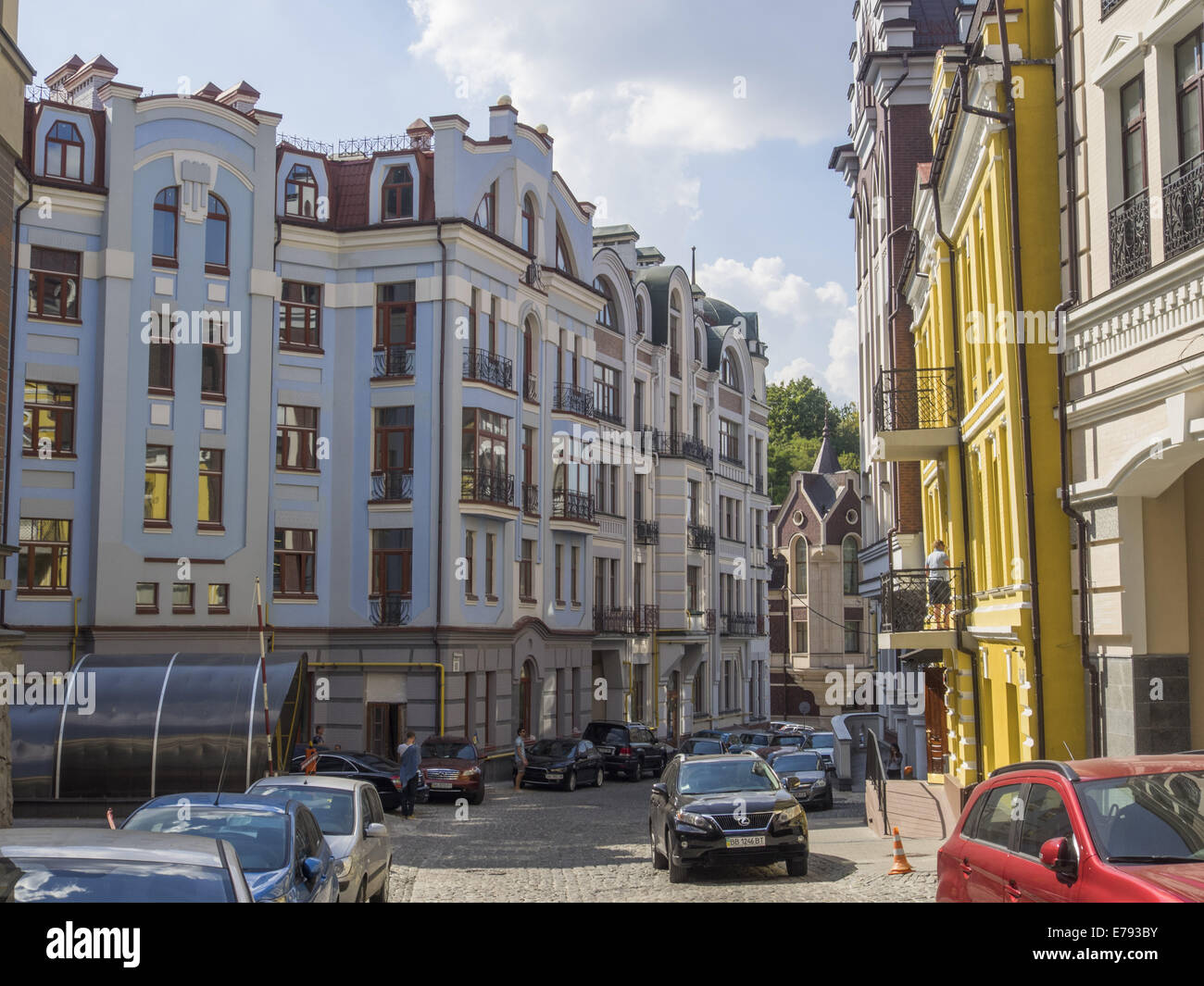 Sept. 9, 2014 - District Vozdvizenka, Kiev, Ukraine © Igor Golovniov ...