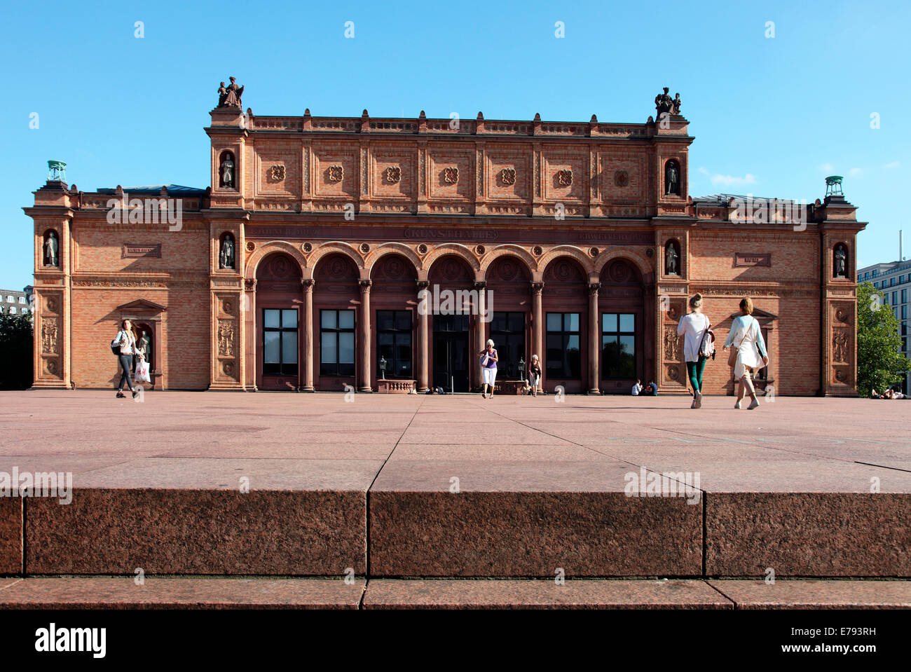 Kunstall Art Gallery built in 1867. Stock Photo