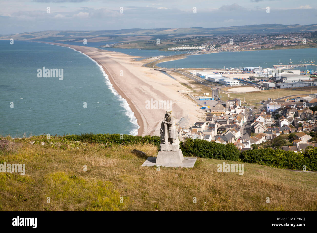 Chesil Beach Tombolo High Resolution Stock Photography and Images Alamy
