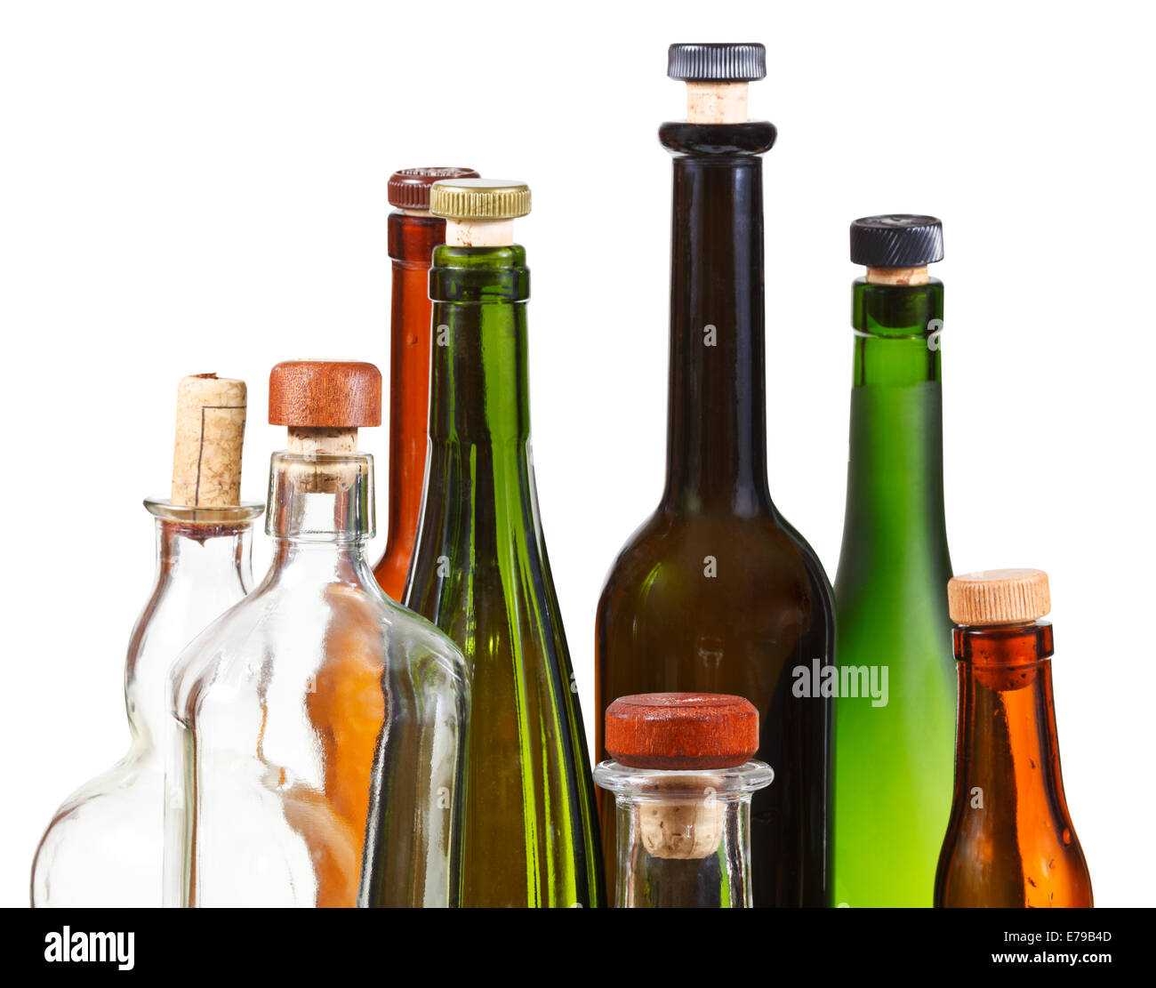 Empty whisky bottles glass hires stock photography and images Alamy