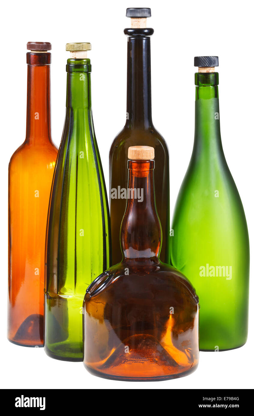 Empty whisky bottles glass hires stock photography and images Alamy