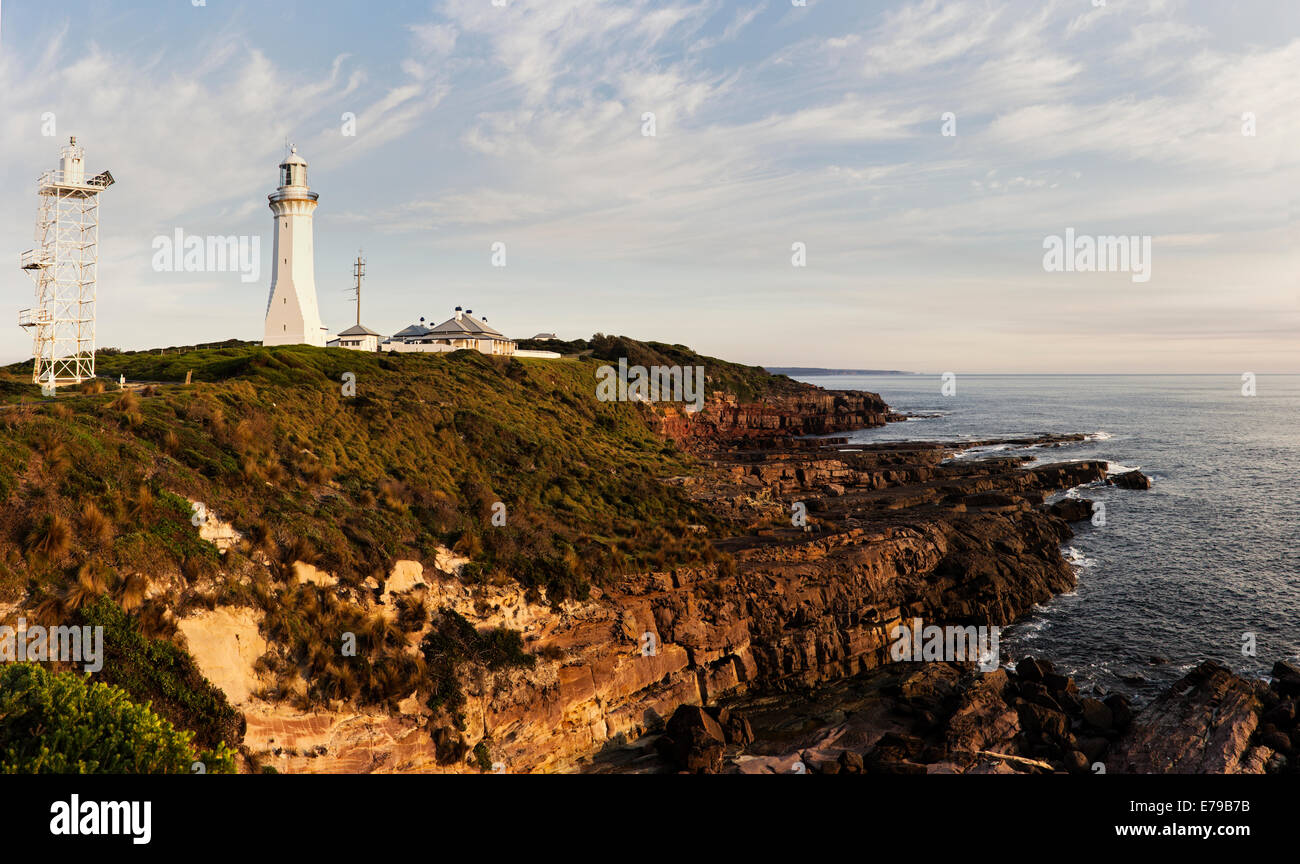 Green Cape Lighthouse, New South Wales, Australia Stock Photo