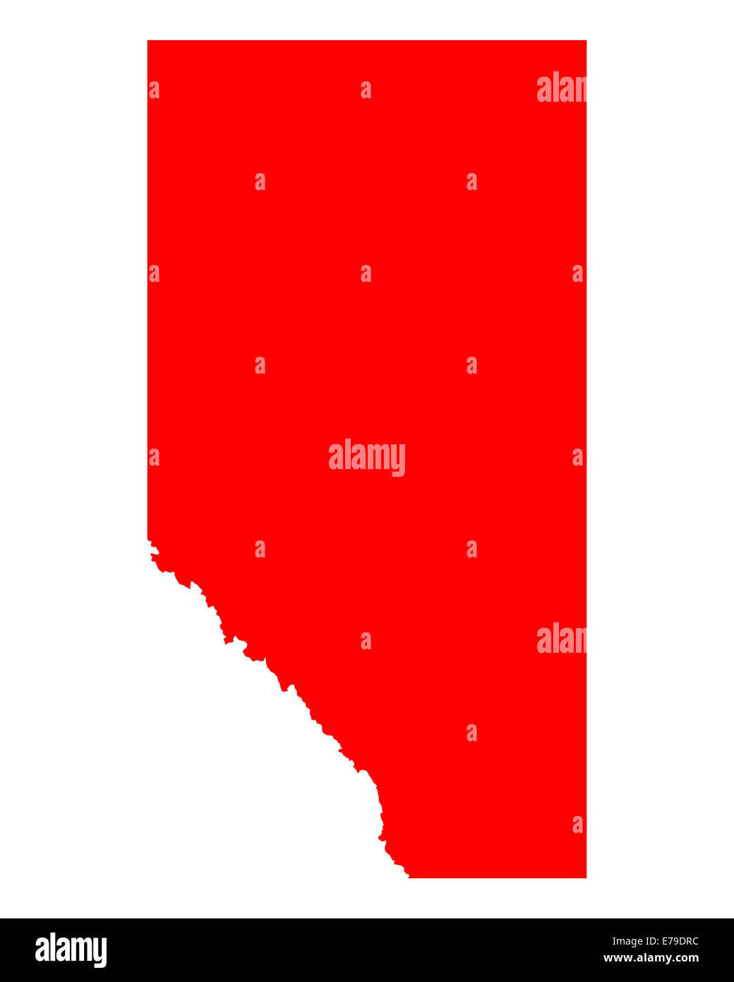 Map Of Alberta E79DRC 