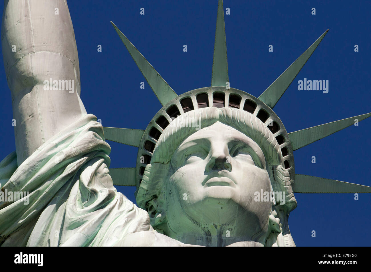 Statue Of Liberty Inside The Crown