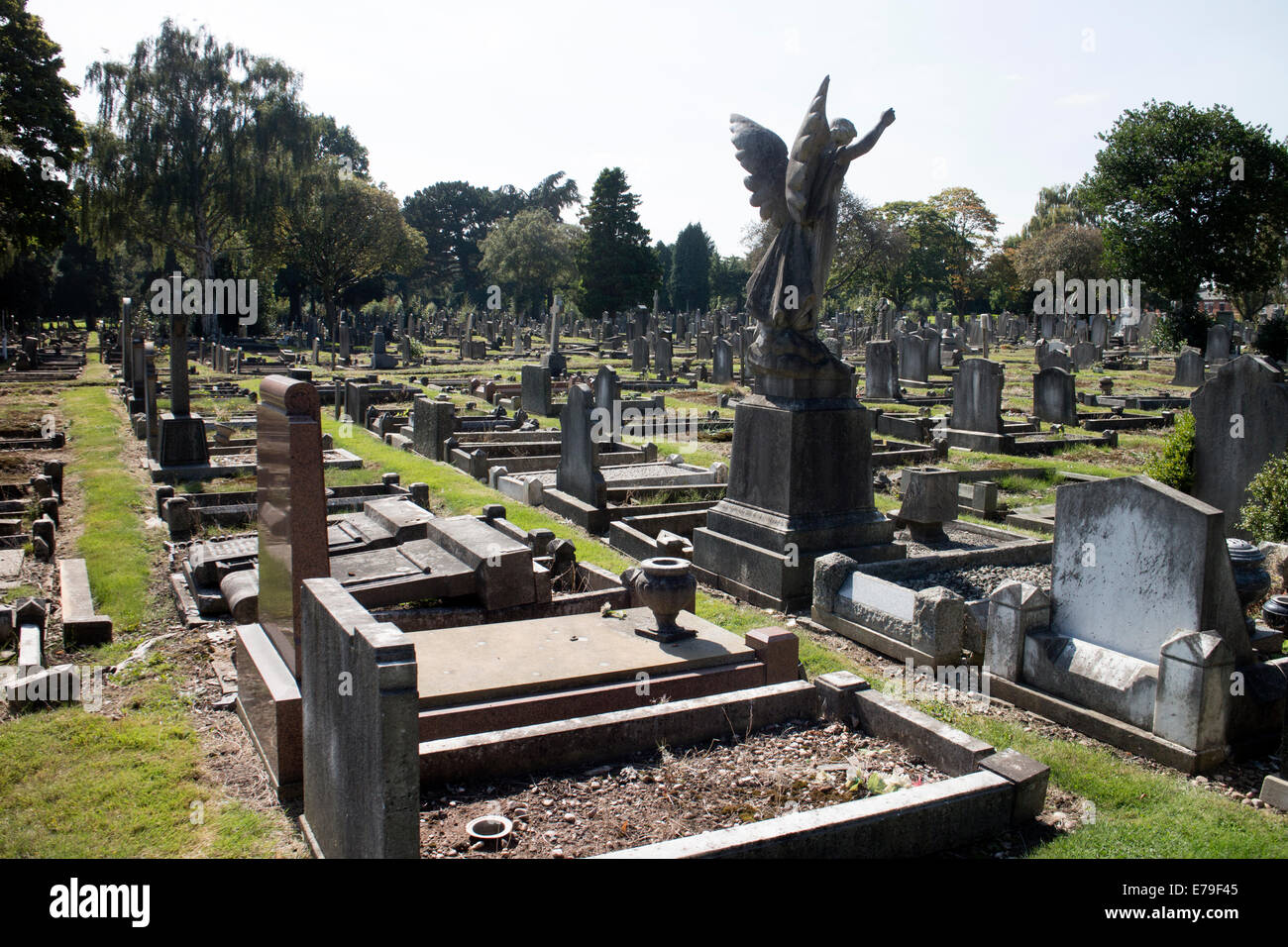Yardley Cemetery, Birmingham, West Midlands, England, UK Stock Photo
