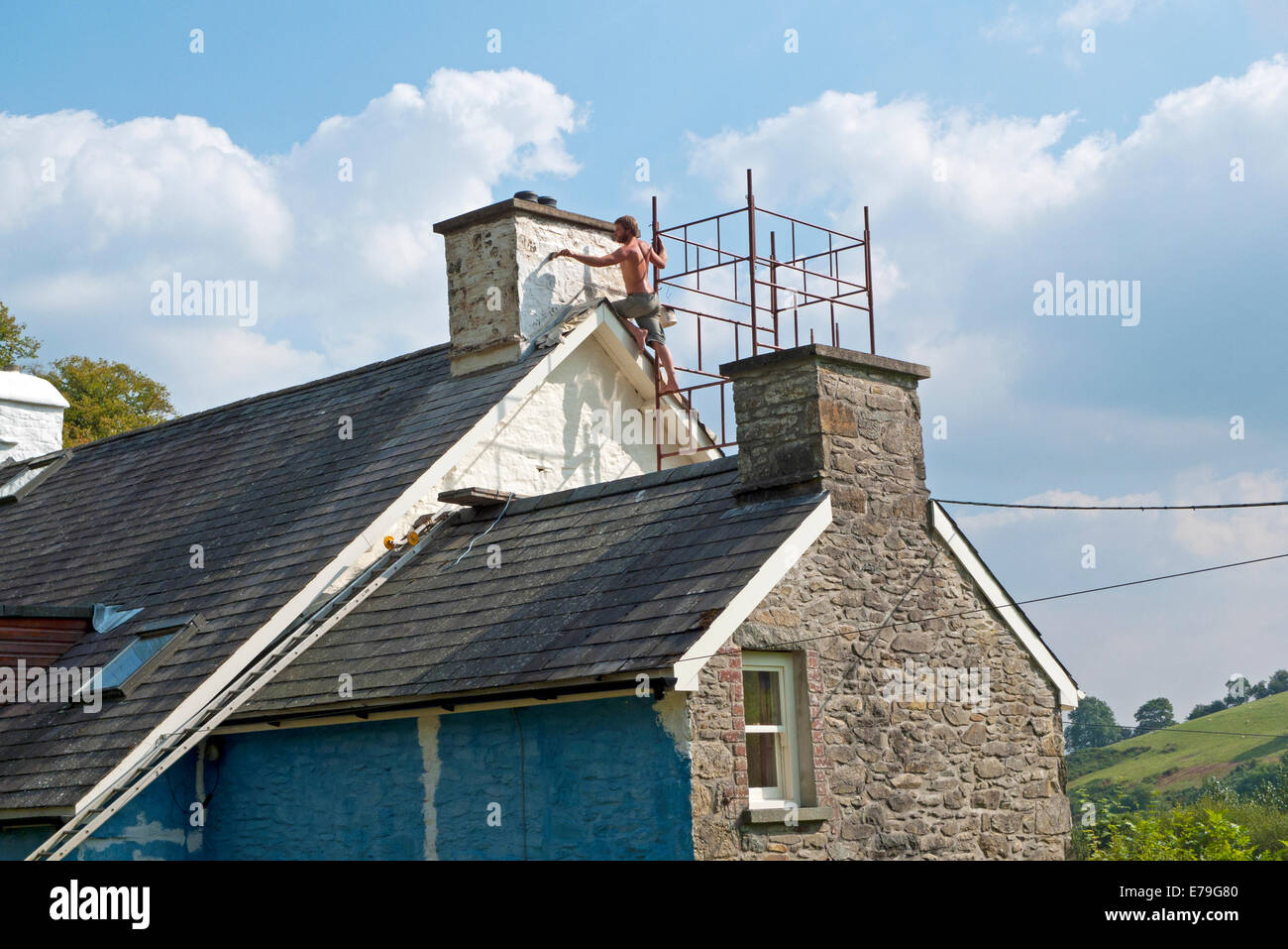 Painting House Uk High Resolution Stock Photography and Images Alamy