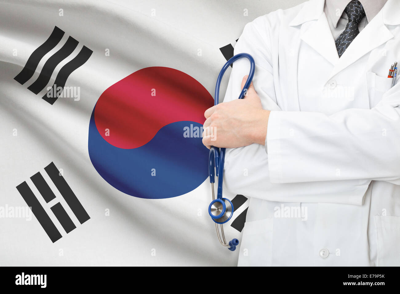 Concept of national healthcare system South Korea Stock Photo Alamy
