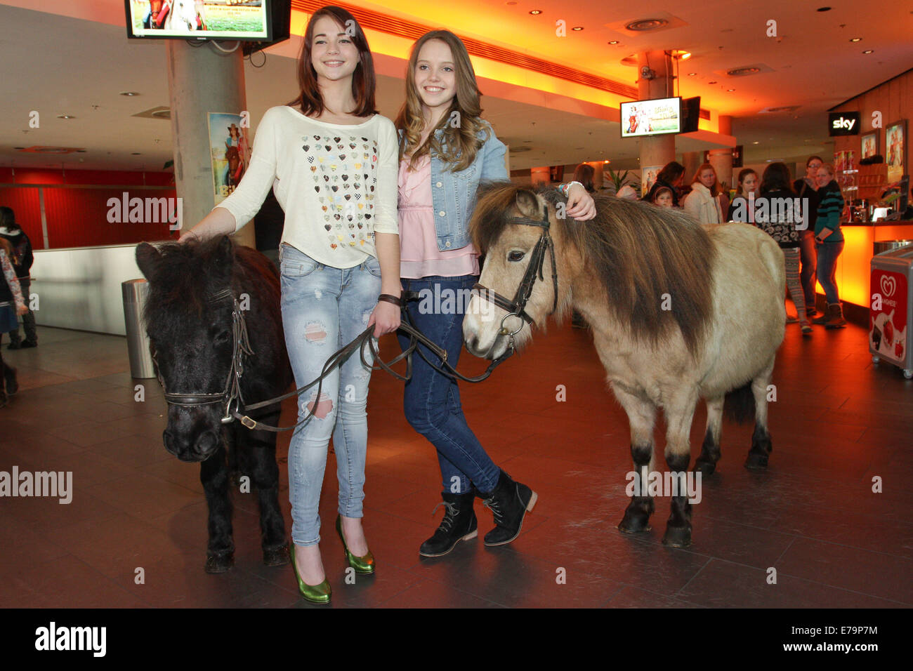 Premiere of "Bibi and Tina" at Mathaeser Filmpalast movie theater in