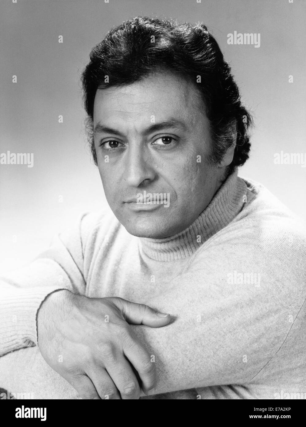 Zubin Mehta, Music Conductor, Portrait, 1979 Stock Photo