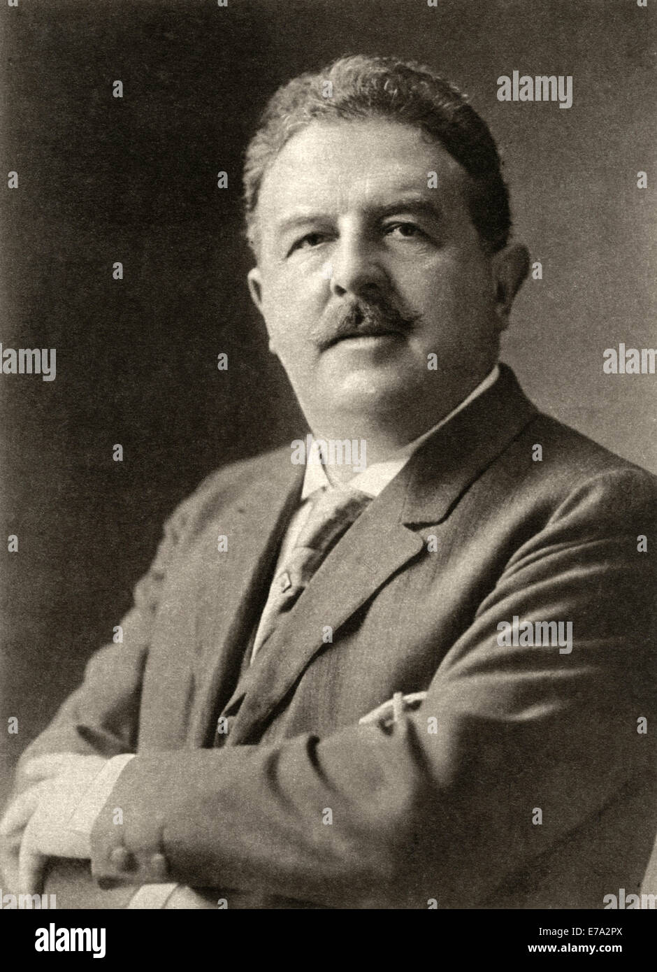 Victor Herbert (1859-1924), Composer, Cellist and Conductor, Portrait, 1918 Stock Photo