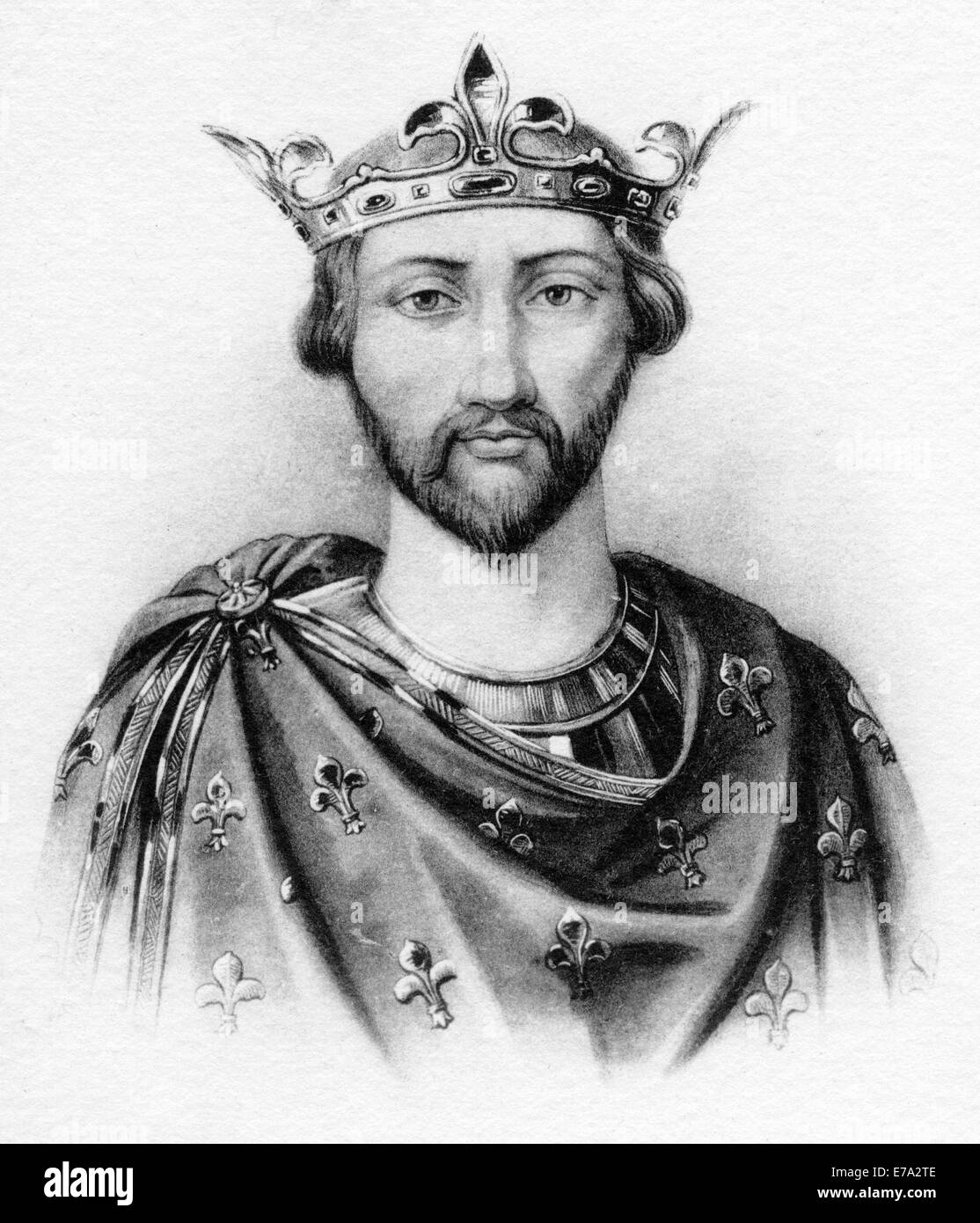 Henry I (10681135) King of England, 11001135, Portrait with Crown