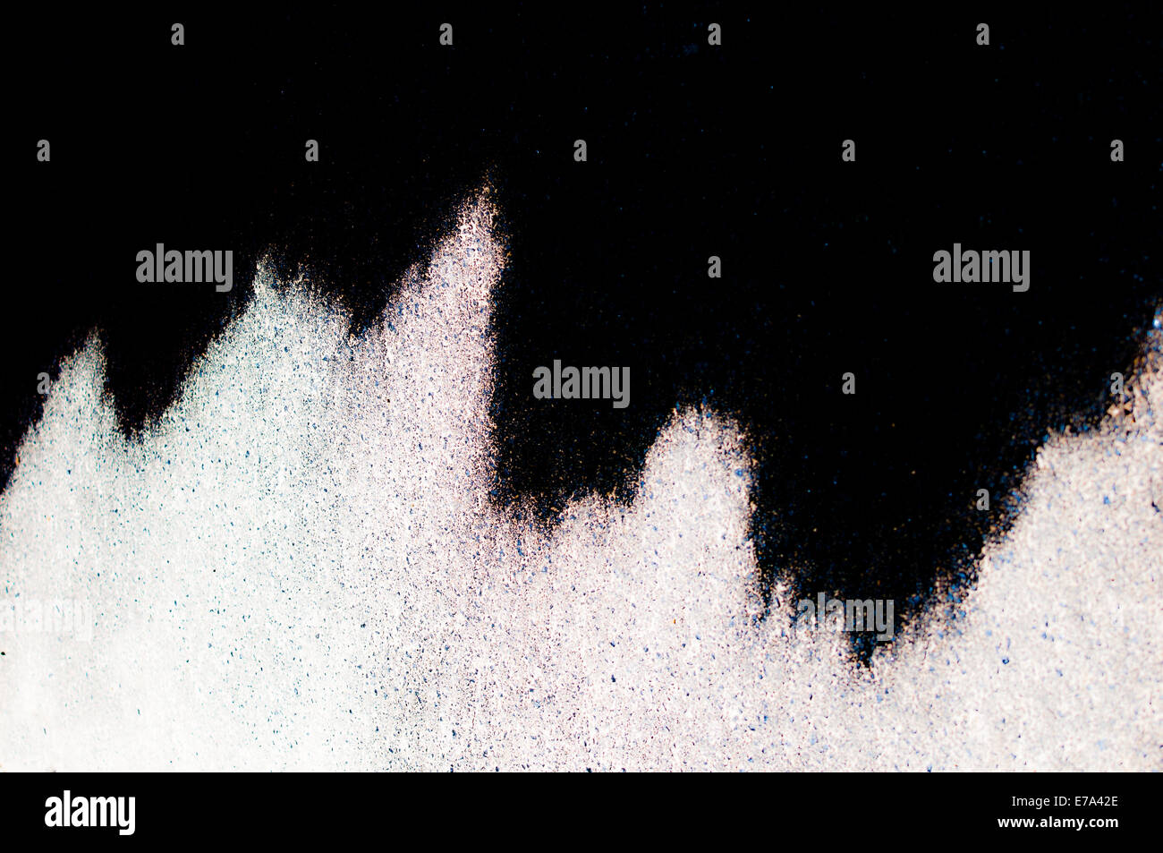 Abstract background of tan lines on black background Stock Photo