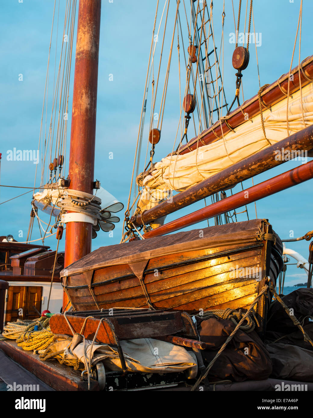 Sailing ship Oosterschelde Stock Photo Alamy