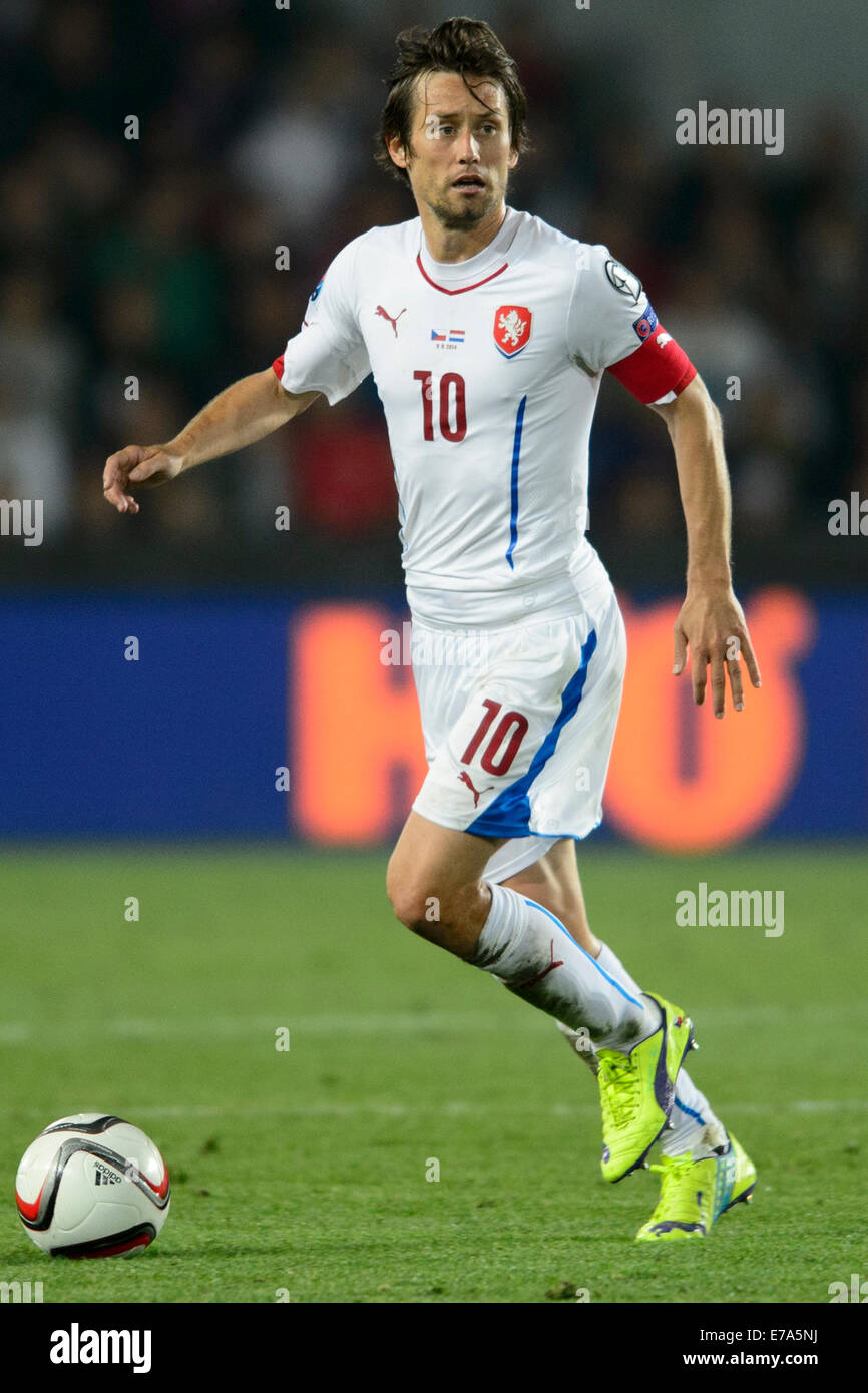 Tomaz Roziksty Tomas Rosicky of Czech Republic pictured during the Czech Republic vs ...