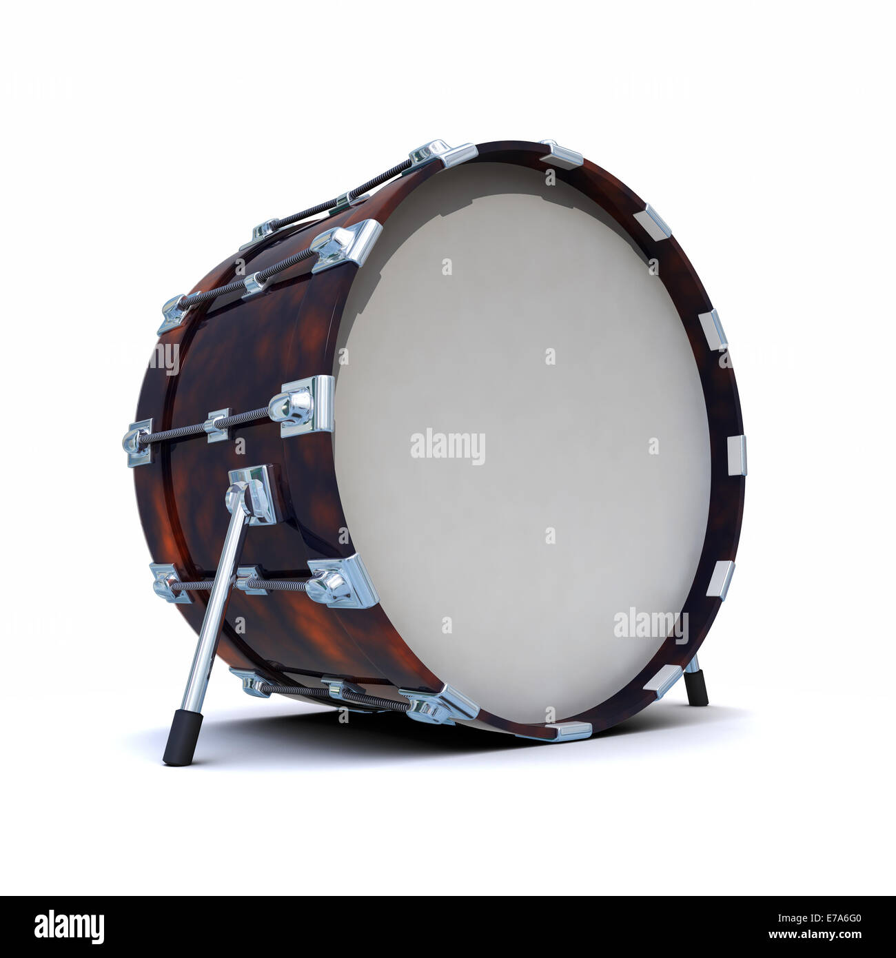3d render of a bass drum Stock Photo