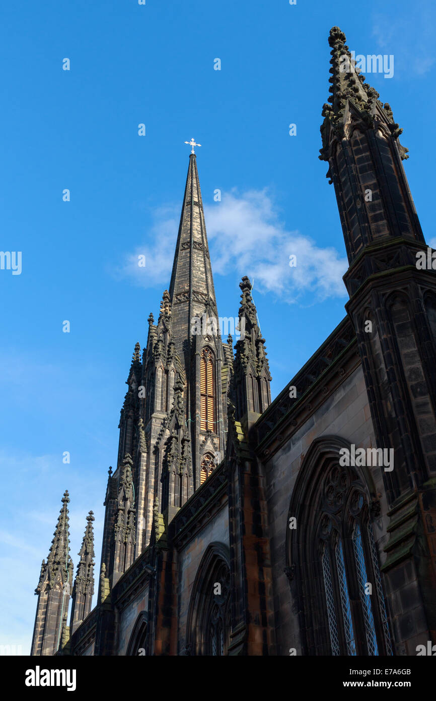 The Hub, at the top of Edinburgh's Royal Mile Stock Photo