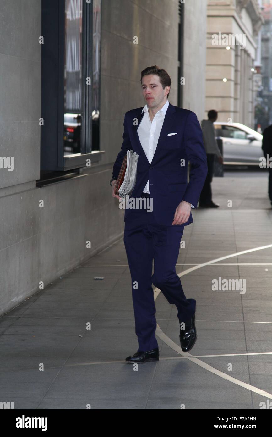 Wilfred Frost arriving at BBC House Featuring Wilfred Frost Where