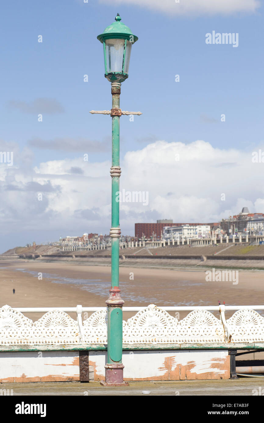 Beach And Promenade "the Golden Mile" Blackpool Stock Photo - Alamy