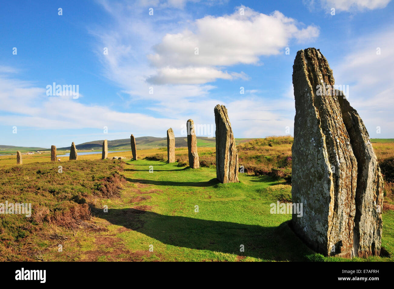 Ring of Brodgar, neolithic henge and stone circle, Mainland, Orkney