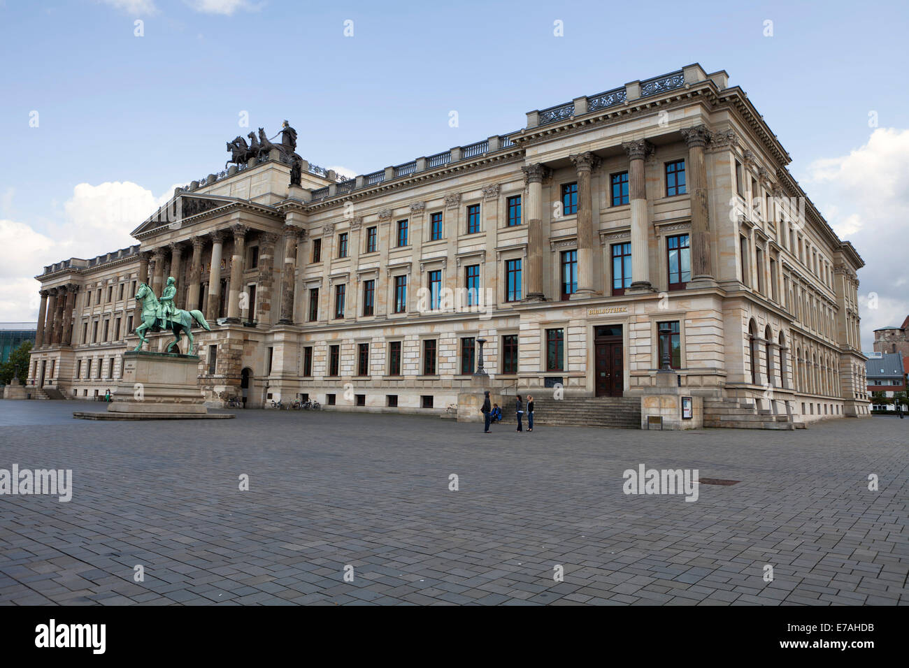 Reconstruction of Brunswick Palace, Schloss-Arkaden shopping centre, Brunswick, Lower Saxony, Germany, Europe, Stock Photo