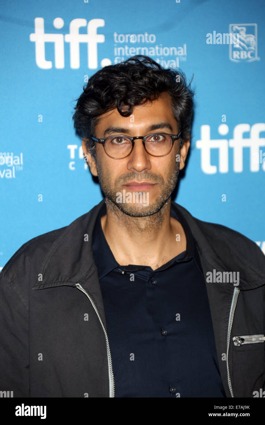 Toronto, Canada. 09th Sep, 2014. Director Ramin Bahrani poses at the