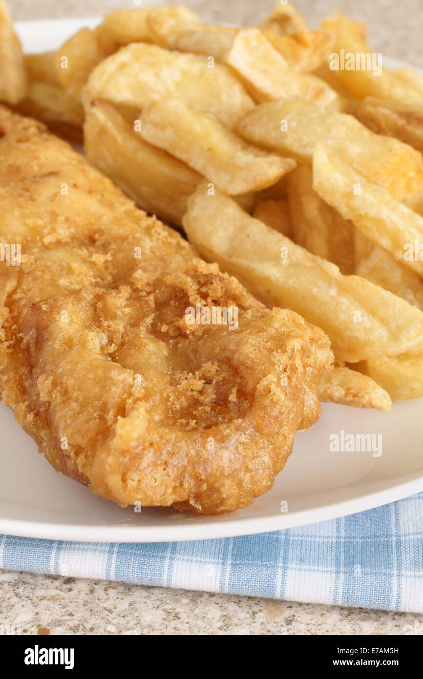 British fish and chips Stock Photo