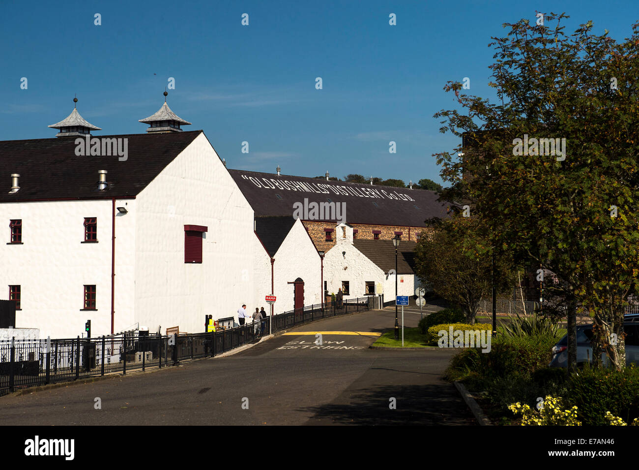 Old Bushmills Distillery, Bushmills, County Antrim, Northern Ireland. Stock Photo