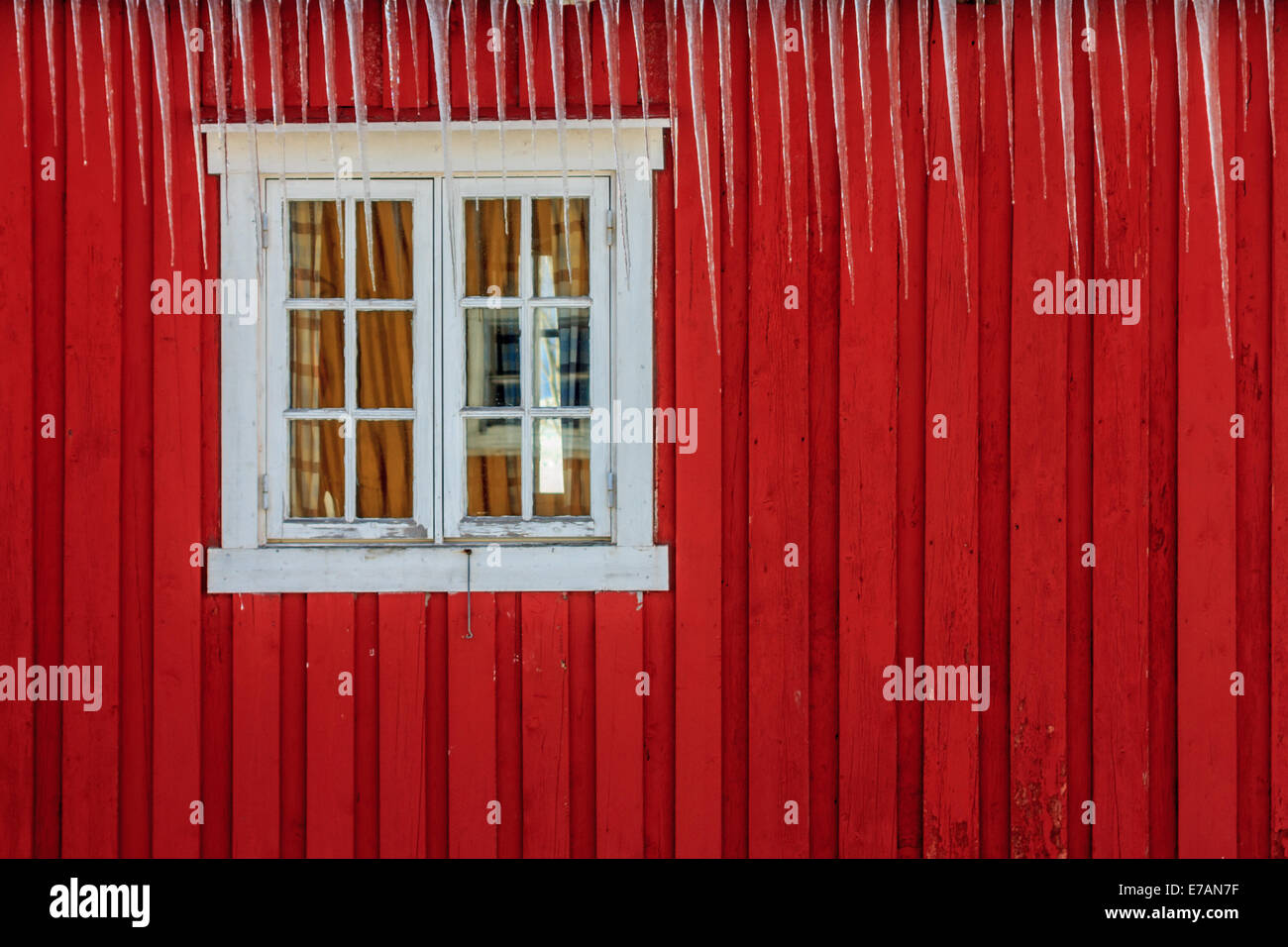 Detail of a fisherman's house Stock Photo