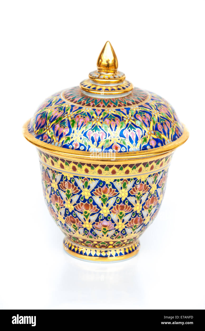 china ware porcelain on white background Stock Photo - Alamy