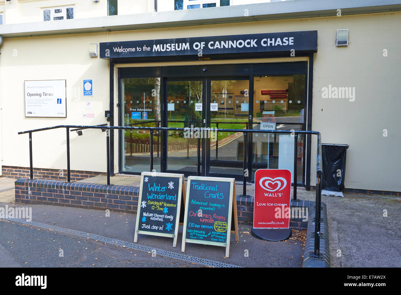 Museum Of Cannock Chase Valley Road Hednesford Staffordshire UK Stock Photo