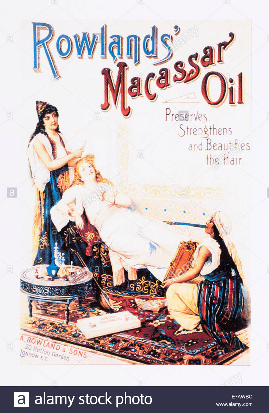 Vintage Advertisement Hair High Resolution Stock Photography and Images ...