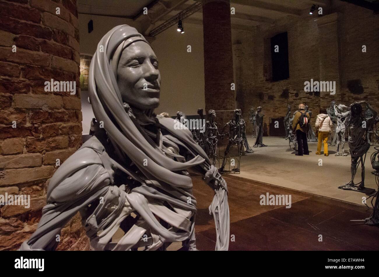 55th Venice Biennale Pawel Althamer Polish sculptor's figurative