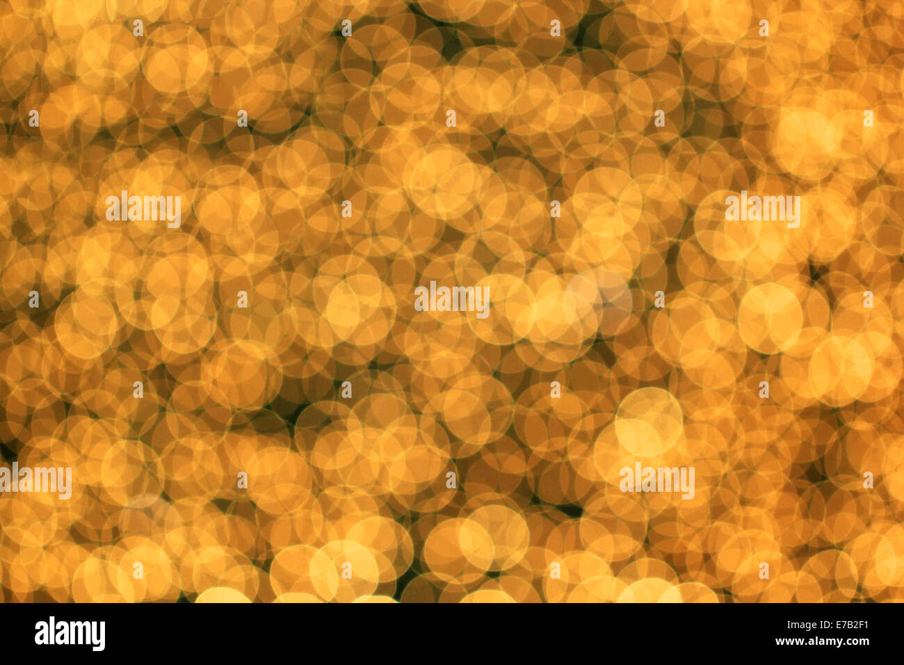 golden bokeh light as background Stock Photo - Alamy