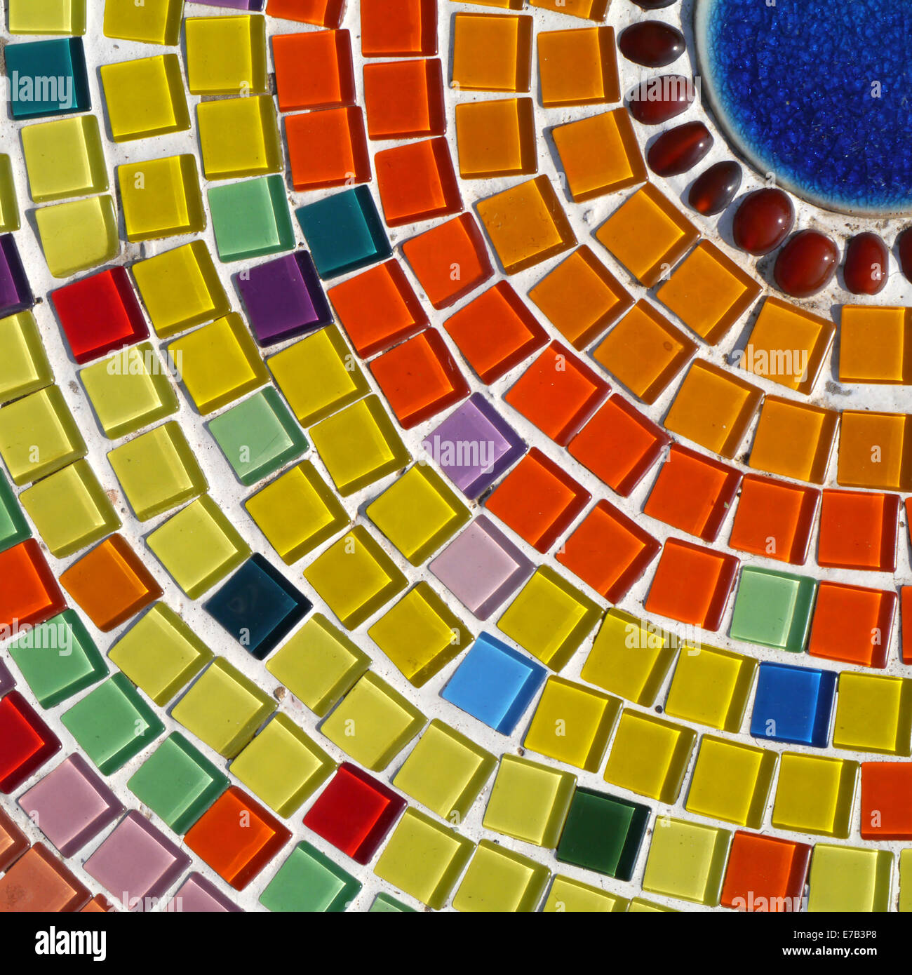 Green glass mosaic tiles hi-res stock photography and images - Alamy