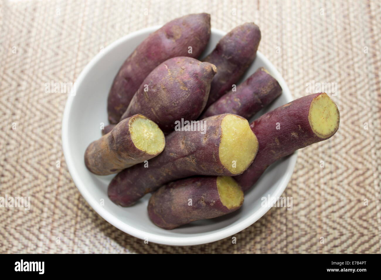 boil potatoes Stock Photo